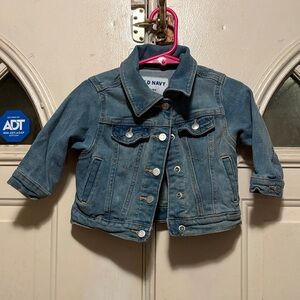 Old Navy Kids Classic Denim Jacket - Blue